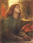 Dante Gabriel Rossetti Beata Beatrix painting